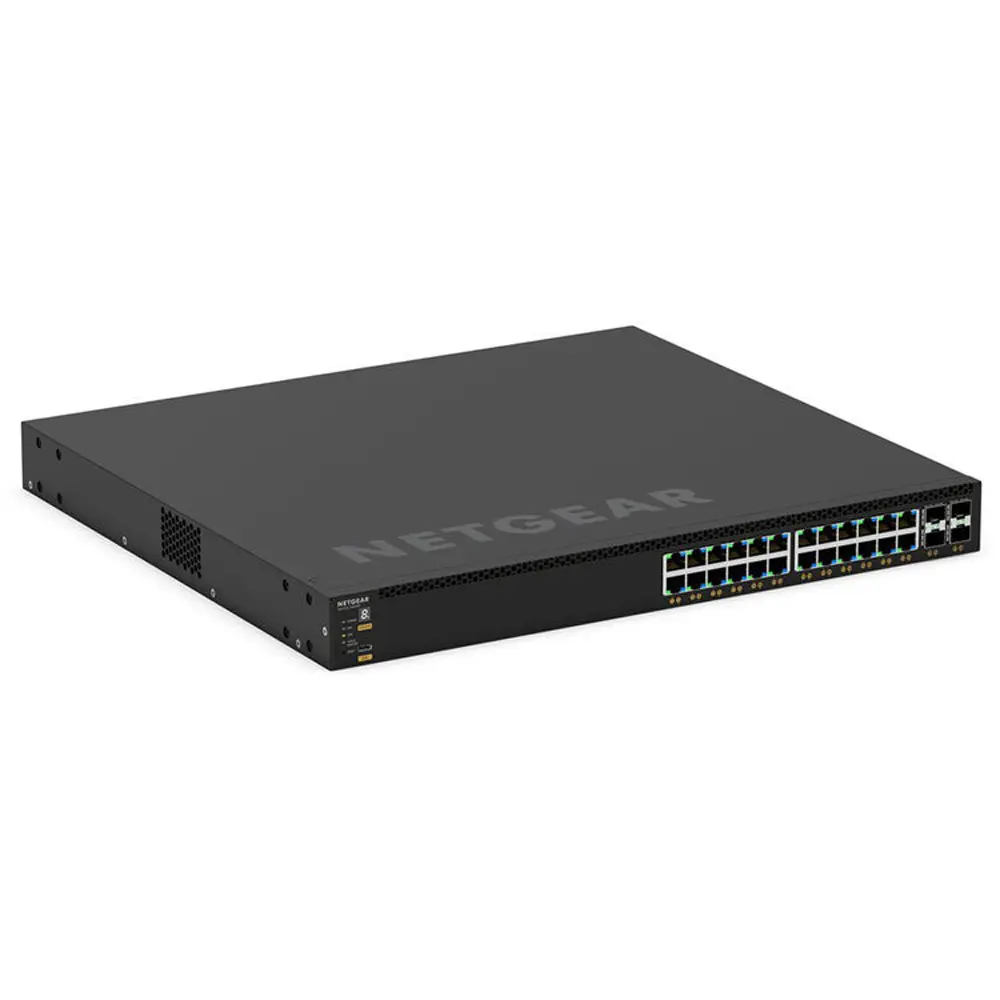 NETGEAR M4350-24G4XF 24-Port Gigabit PoE+ Compliant Managed AV Network Switch