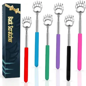 6 Pack Back Scratcher Fathers Day Dad Gifts, White Elephant Gifts for Adults, Stocking Stuffers for Men Women Teens, Prizes for Adults (Muti) Body Care Body Care Skin Repair