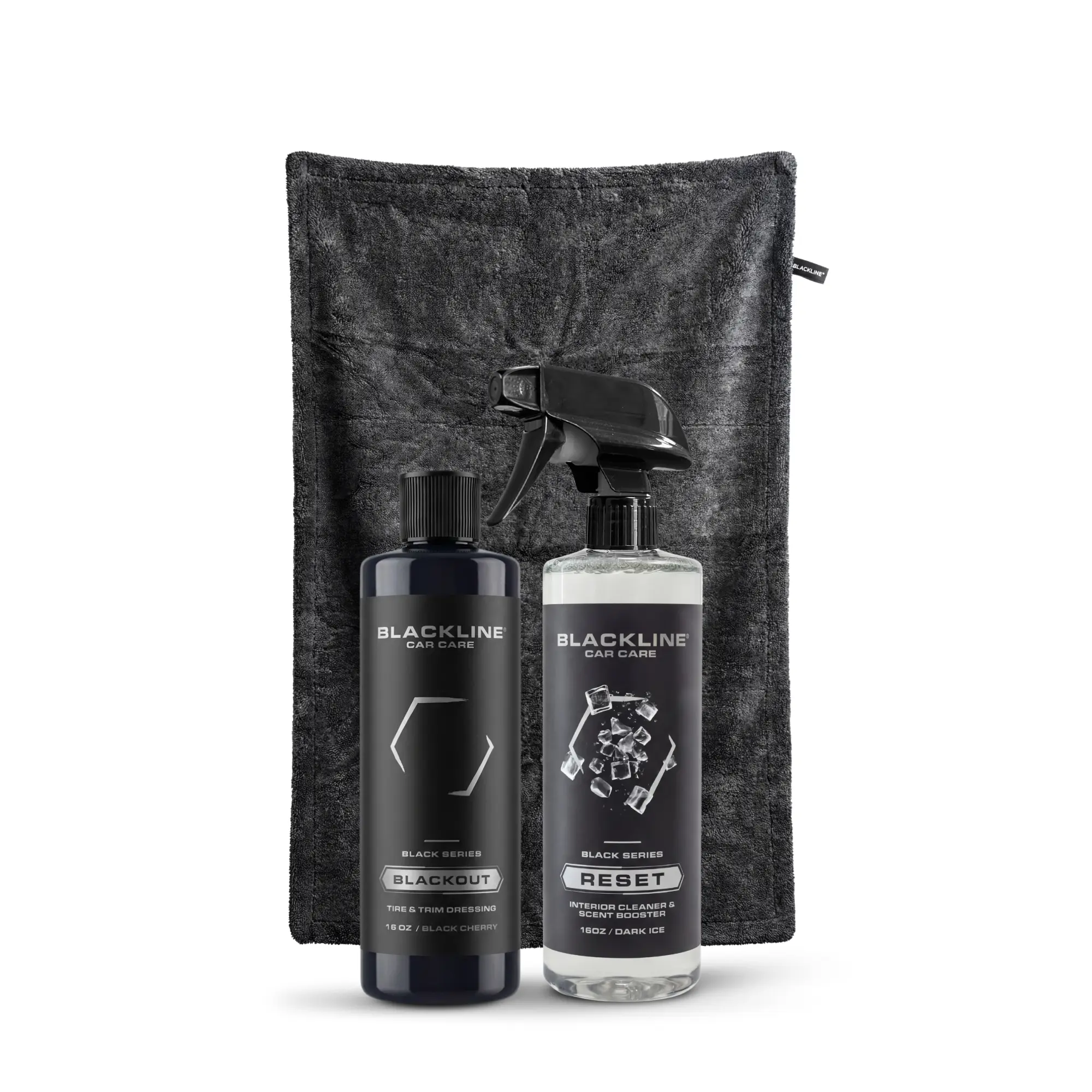 BLACKLINE Fan Favorite Enthusiast Kit - 3 Top-Loved Detailing Supplies for Streak-Free Car Interior Cleaning to Enhance Your Car Care Routine