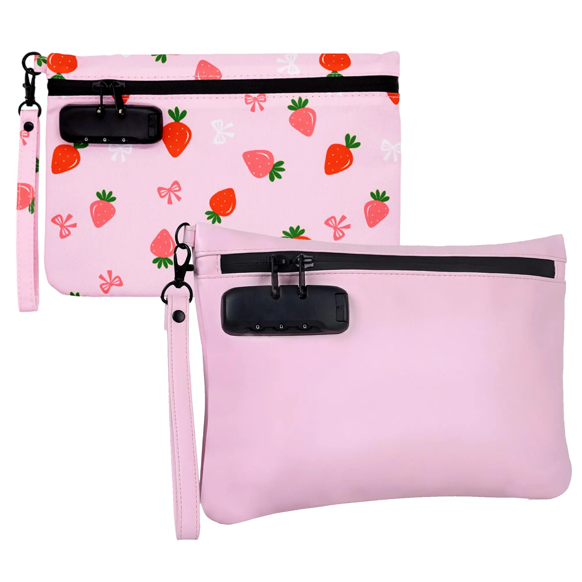 Women's Leather Odor-Resistant Storage Bag Organiser - Durable, Dustproof Handbag with Combination Lock, Compartments for Business, Travel-Ready Size Home Supplies Jewellery Organization Ideas