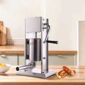 Hakka 3L/7lb Sausage Stuffers and 2 Speed Stainless Steel Vertical Sausage Makers