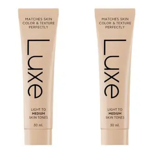 3PCS Luxe Color Changing Foundation for Women – Instantly Adapts to Your Skin Tone – Buildable Light-to-Medium, Medium Dark-to-Dark, Coverage – 12-Hour Wear – Natural Dewy Finish