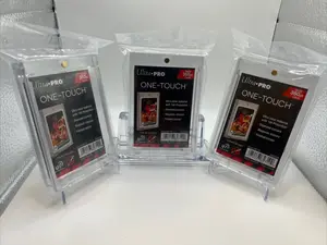 Ultra Pro One-Touch Thick Card 360pt Point Magnetic Card Holder, lot of 3 total