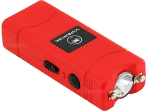 VIPERTEK Micro Mini RED VTS-881 Built in LED Flashlight Rechargeable For Emergencies and Outdoor Activities