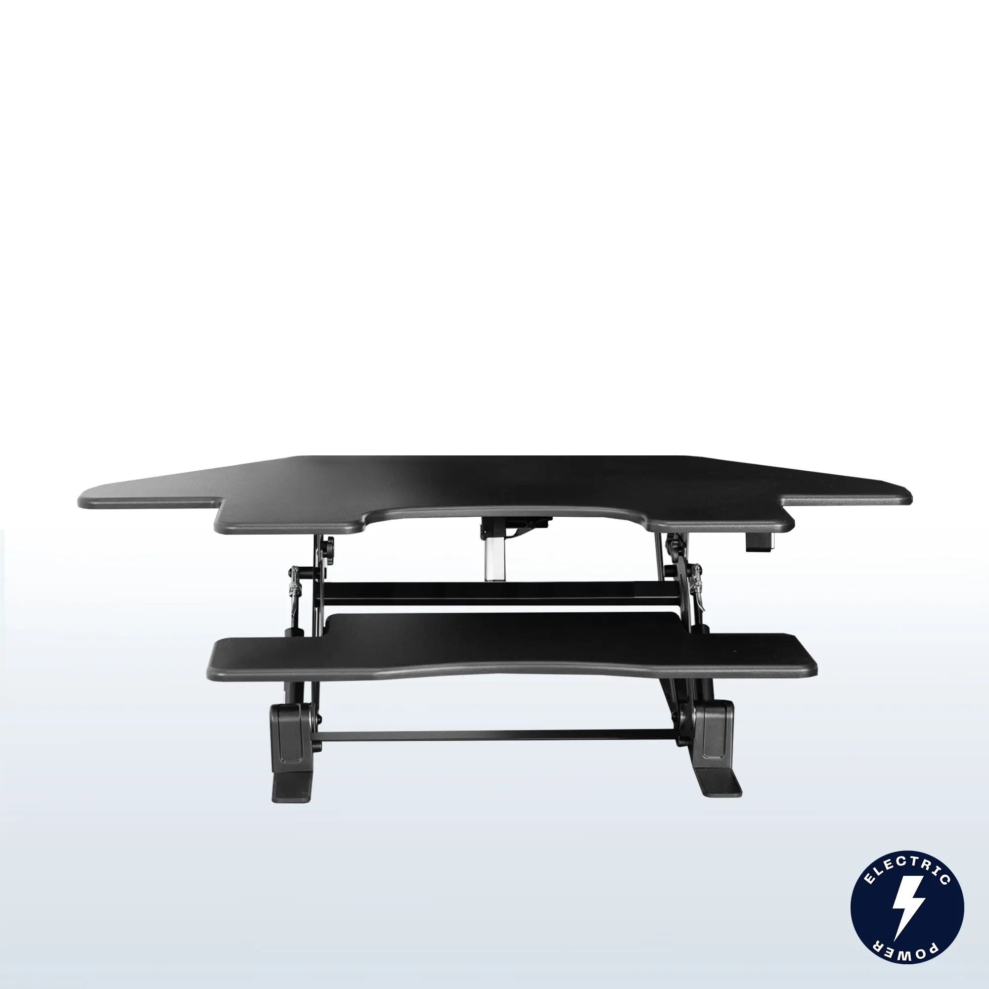 43" Electric Standing Desk Converter, Adjustable Desk Extender for Laptops & Office Use