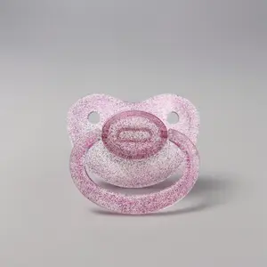Glitter Therapy Adult Pacifier- Pink