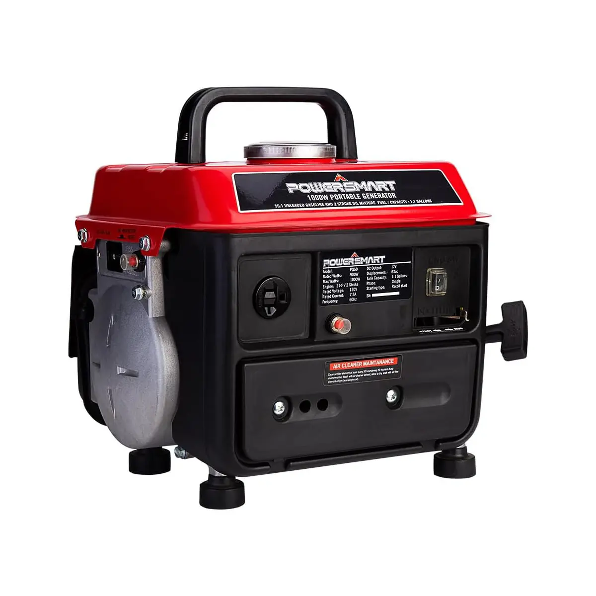 PowerSmart 1200-Watt Portable Generator with Super Quiet,Ultralight for Camping,Storm Weather,Hurricane season, generators for house power,(PS50),fuse machine PowerSmart 1200-Watt Portable Generator with Super Quiet,Ultralight for Camping,Storm Weather,Hurricane season, generators for house power,(PS50),fuse machine