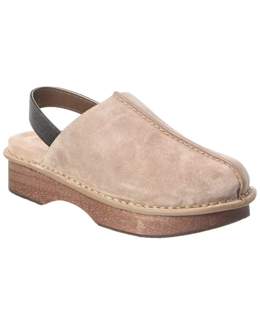 Brunello Cucinelli Suede Mule