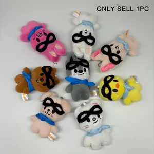 Pilot Animal Plush Keychain with Cape and Goggles, Cute and Stylish, Perfect for Bag Accessories, Adorable Pilot-Themed Gift, Keychain Bag Charm
