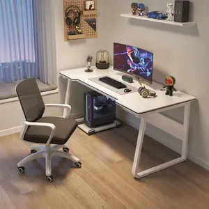 【Mother's Day】Gaming Desk Computer Writing Table Student Art Modren Simple Style PC Wood Suitable Portable Desk for Home Gaming table