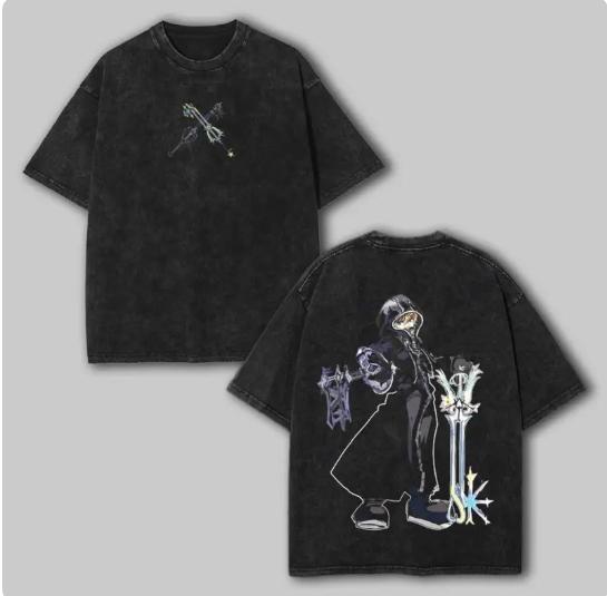 Gojo Satoru Geto Suguru Besties JJk Jujutsu Kaisen Anime Manga 2 sided Washed T-shirt Fit graphic t-shirts Menswear graphic tee Jujutsu Kaisen anime merchandise funny graphic tee men’s trendy t-shirts deals humorous 90s streetwear covenant boyfriend