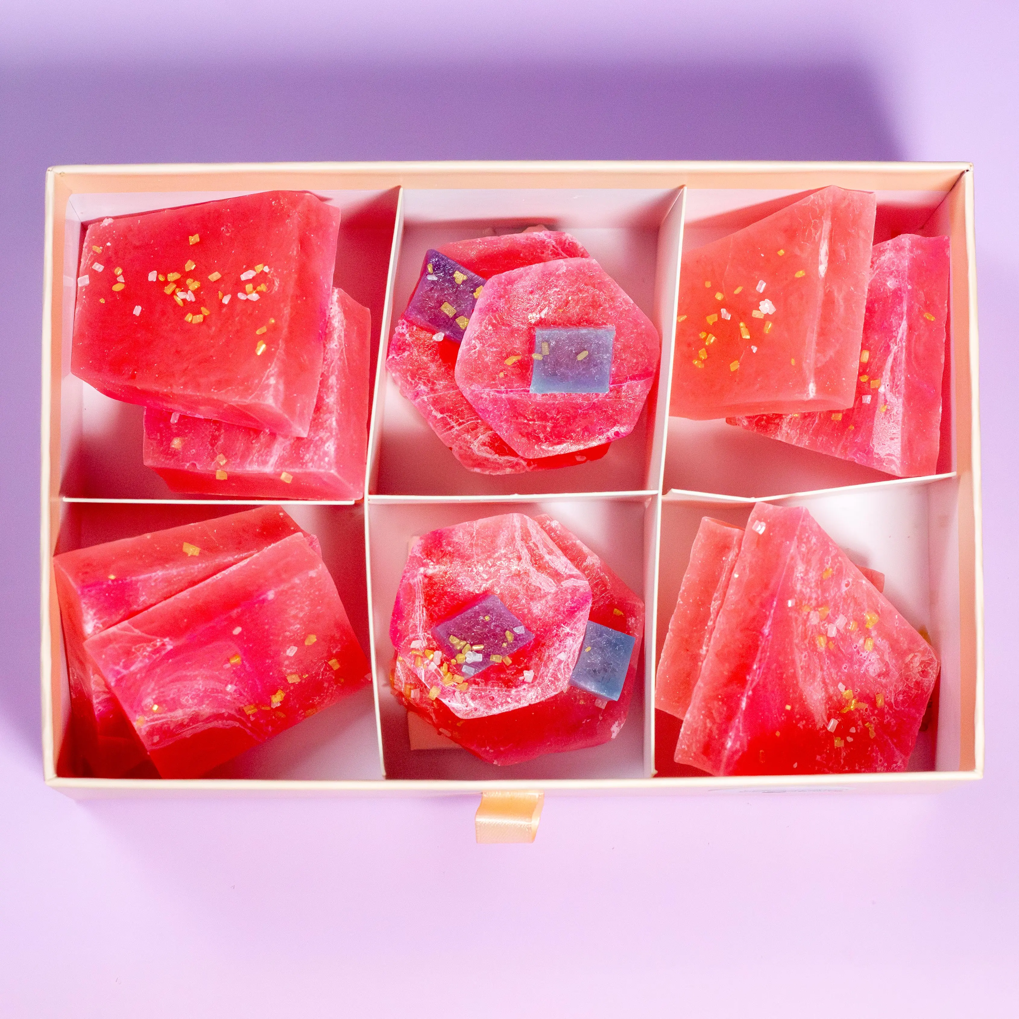 Watermelon Citrus Pink Calcite Crystal Candy Collection Watermelon Citrus Pink Calcite Crystal Candy Collection