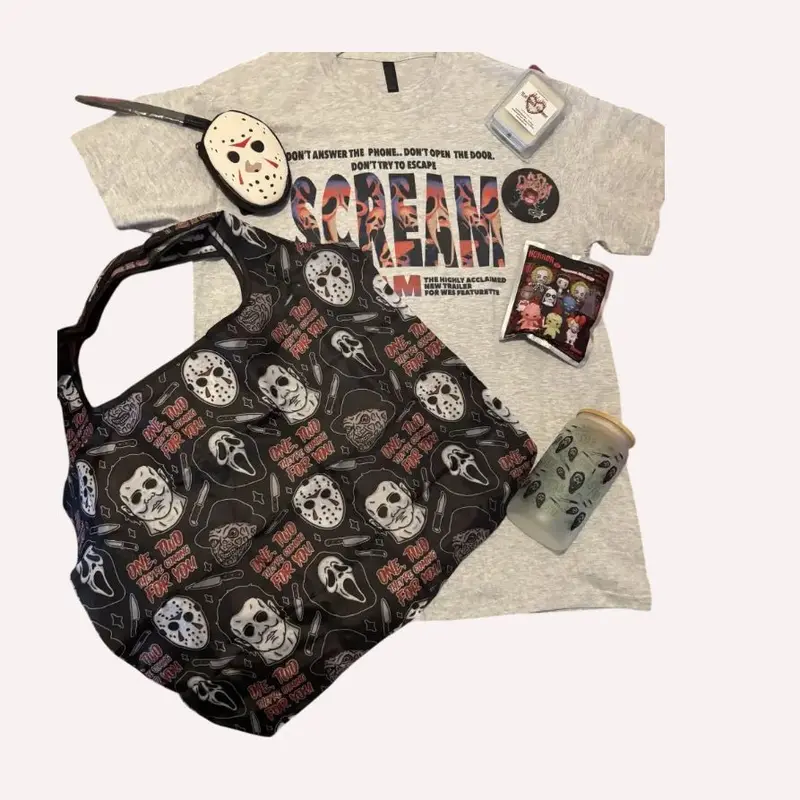 Horror themed Mystery gift Box gift spooky merch