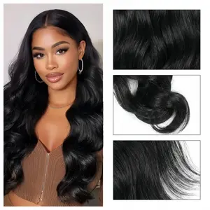 Limited stock! Sunber 24-inch Body Wave Lace Front Wig – 13x4 Pre-Cut Lace Front Wig, Fits All Head Shapes and Suitable for Beginners, 5-in-1 Set