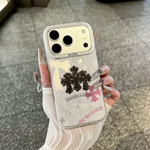 Suitable for iPhone 17, 16, 15, 14, 13 high-endcrossshaped phone case, iPhone 16, 15 Plus shockproofcrossshaped phone case for boysandgirls.lphone17promaxcase / 16 promaxcase /15promaxcase.Full-Body Protection forSmartphones.