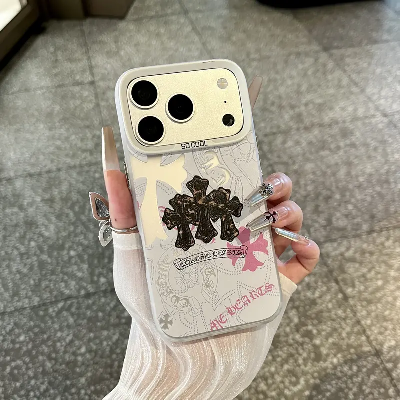 Suitable for iPhone 17, 16, 15, 14, 13 high-endcrossshaped phone case, iPhone 16, 15 Plus shockproofcrossshaped phone case for boysandgirls.lphone17promaxcase / 16 promaxcase /15promaxcase.Full-Body Protection forSmartphones.