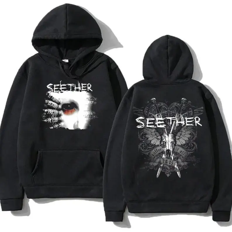 Seether Hoodie Gift Family Unisex Must Have Streetwear for Music Fans