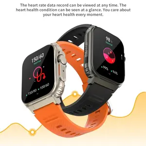 Smart Watch for Men, Answer/Make Calls, More Sports Modes, Fitness Smartwatch, IP68 Waterproof, 5 to 10 Days Battery Life, Heart Rate, Android & iOS