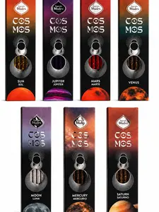 Cosmos Incense - 7 Cosmic Incenses with Unique Planetary Energies and Aromas for Harmonizing Body Mind and Soul Eco-Friendly Fruit Biomass Base