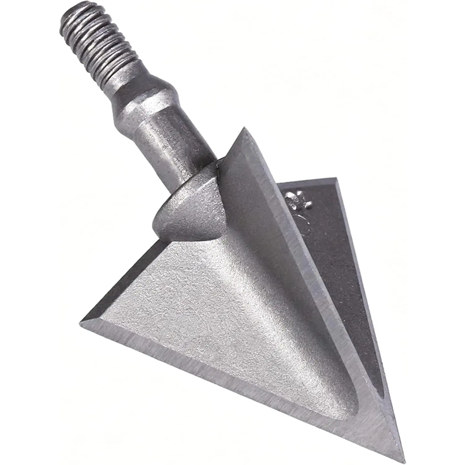 JianZD 3-Blade Screw-In Fixed-Blade Broadheads, 12/6pcs 125gr/100gr Stainless Steel Arrowheads for Crossbow, Recurve & Compound Bows - Screw-In Fit, Hunting, Outdoor Games, Aerodynamic Flight for Archery Enthusiasts