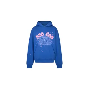 ANGEL NUMBER HOODIE "Blue" SP5der29