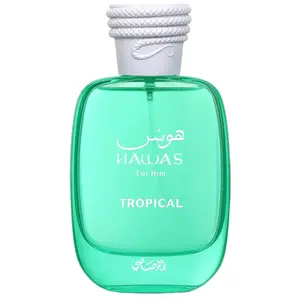 Rasasi Hawas Tropical for Men Eau de Parfum Spray, 3.4 Ounce
