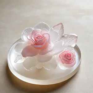 Elegant gardenia silicone mold, resin casting mold, Handcraft, suitable for handmade aromatherapy candles, wax melts, resin crafts, soap, clay, gypsum; Perfect for home decor, Valentine's Day, and Mother's Day handmade gifts