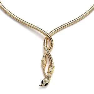 Shop LC Crystal Serpentine Necklace in 36-39.5 Inches