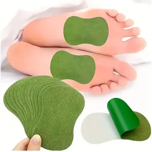 Herbal foot patch, warm herbal essence extract foot patch, Wormwood extract stickers for foot, back, neck and shoulder (48 pieces) Healthcare Solution Natural Treatment Healthy Wellness Fitness Therapeutic