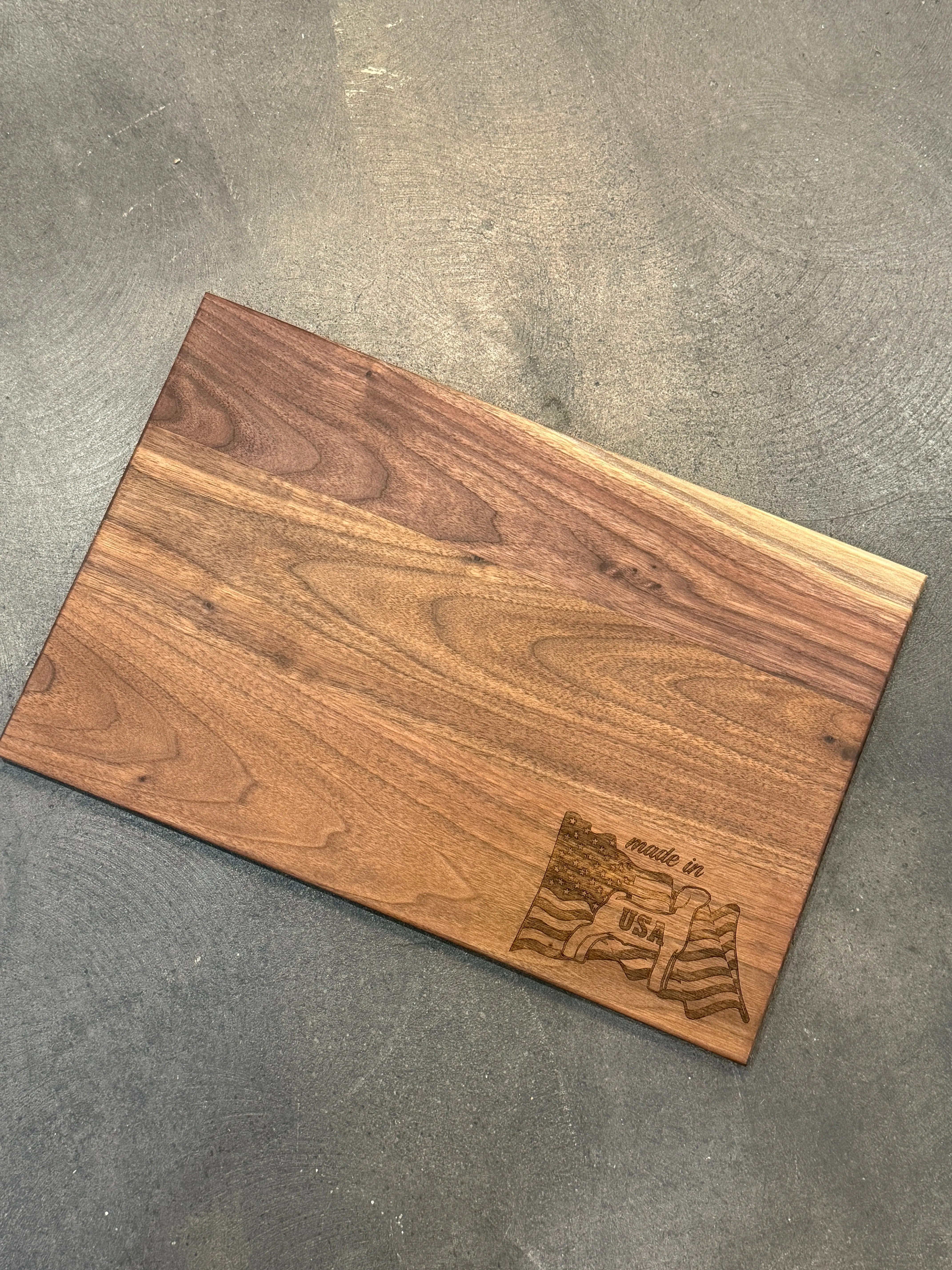 Fair Custom Walnut Wood Buyers Gift Thank You Cutting Board Custom Laser Engraved