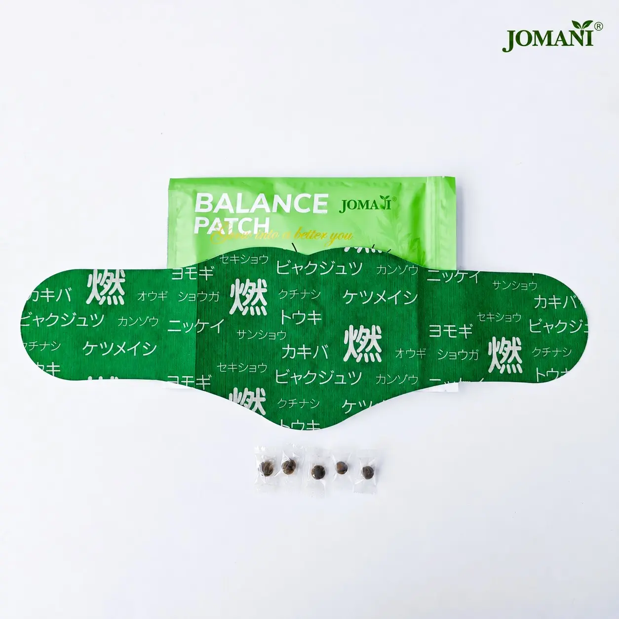 JOMANI Herbal Warming Heat Patches for Abdomen Area Scented Japanese-Style Medicinal Strong Herbs Heating Pad - Abdomen-Applicable Traditional Beauty & Personal Care Heat Patch Daily
