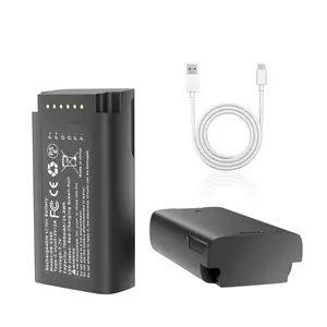 MYIYAE 2-Pc HB-E340 7000mAh Rechargeable Battery Pack with USB-C Charging Cables for Eufy Video Doorbell E340 (High-Capacity Spare Batteries)