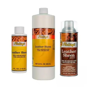 Fiebing's Leather Sheen - 4 oz - 13 oz Spray - 1 Quart
