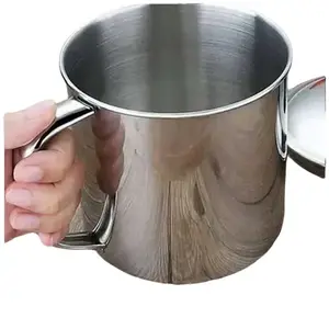 Ceramic Kitchen Drinkware Cup - Reusable Tea Cup for Daily Home Use