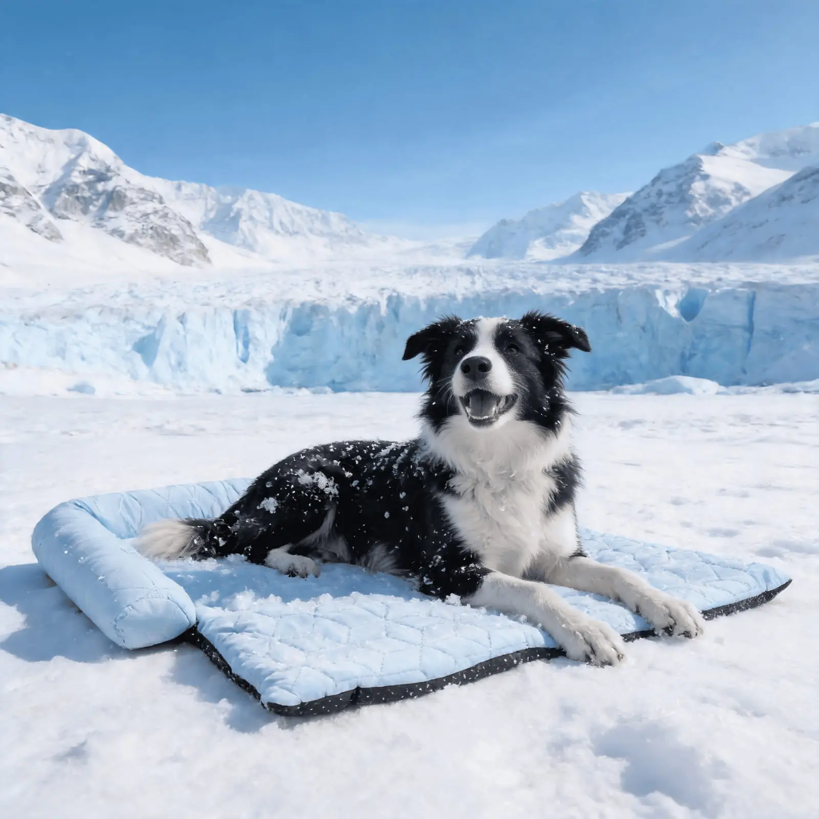 Large Cooling Dog Bed with Headrest – Elevated Washable Pet Cooling Mat for Summer, Portable Anti-Slip Mat with Built-In Pillow, Comfortable Cool Sleeping Surface for Small to Large Dogs & Cats up to 40lbs