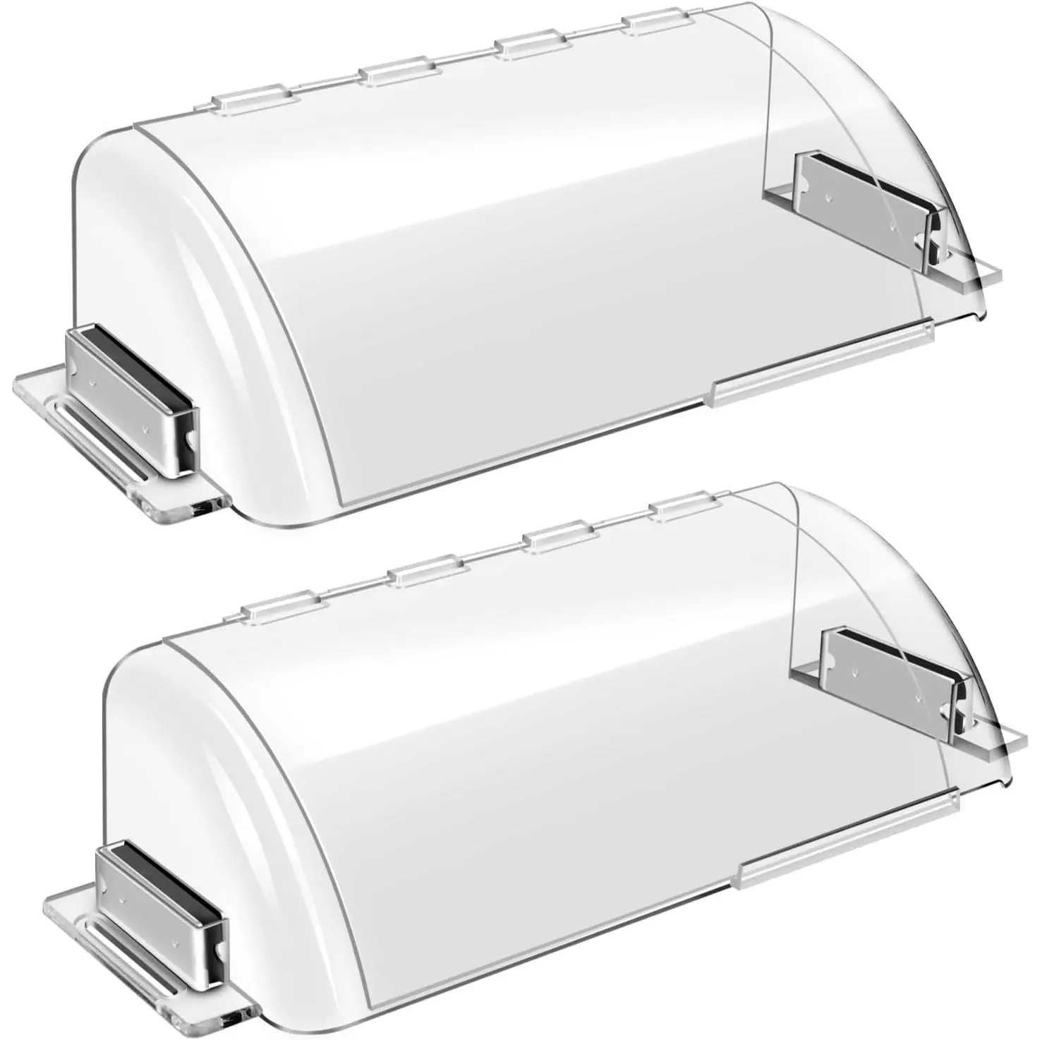 2 Pack Adjustable Air Vent Deflector - 9"to 15.5"  Floor Vent Covers for AC, Wall, Ceiling Registers with  and Large