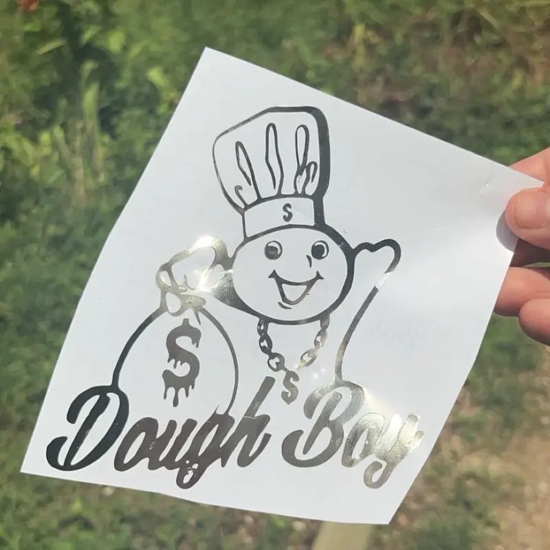Dough boy 5x5 Mirror vinyl Dough boy 5x5 Mirror vinyl