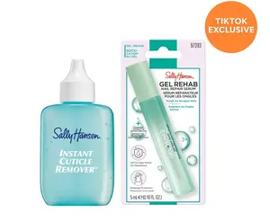 Sally Hansen Instant Cuticle Remover + Gel Rehab Pen Bundle