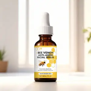 Honey Anti-Wrinkle Facial Serum, 30ML, Gentle Care Moisturizing Glossy Refreshing Hydrating Smoother Skincare Essence, Firming Moisturizing Serum