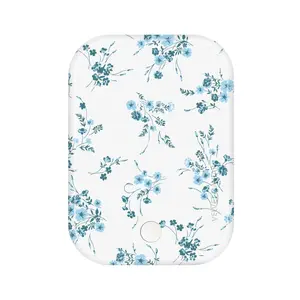 Velvet Caviar French Blue Floral MagSafe Battery Power Pack - Fast Charging Extra Power, Strong Magnetic Grip Compatible iPhone Wireless Chargers