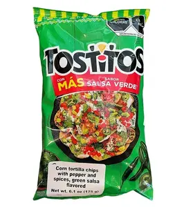 Sabritas Tostitos Sabor Salsa Verde Chips