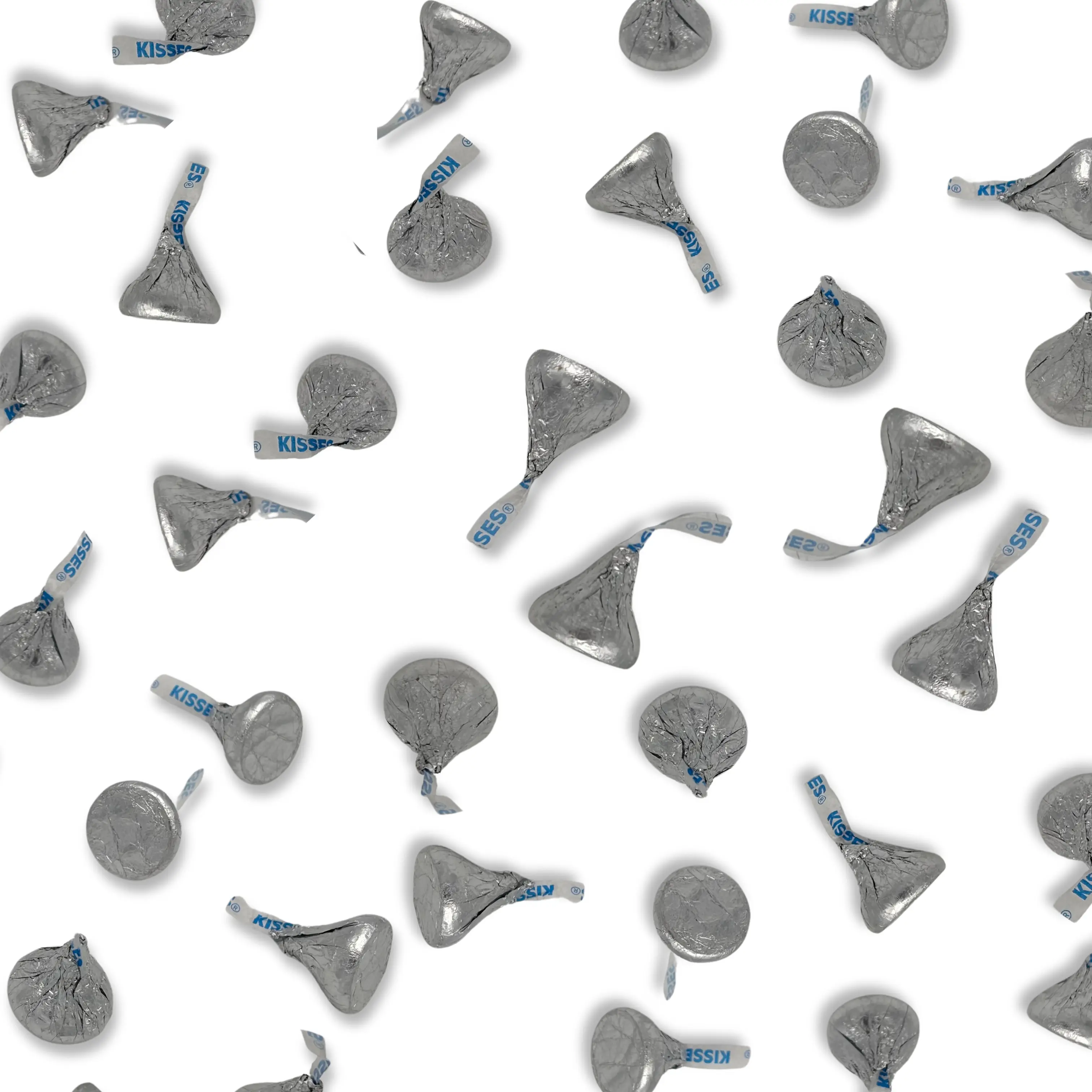 Hershey's Kisses Silver Milk Chocolate Hershey's Kisses Silver Milk Chocolate