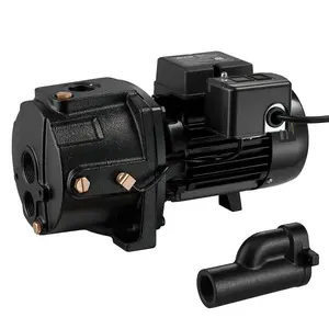 VEVOR 1 HP Shallow Well Jet Pump, AC 115/230 Volt, 1400 GPH Dual Voltage Cast Iron Well Jet Pump, with 164 ft Max Head Lift, Automatic Pressure Switch, for Garden Irrigation Lawn Sprinkler System