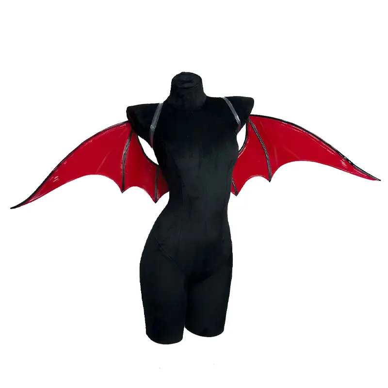 KORURACLUB Women's Gothic Polyurethane Bat Devil Wings Costume Prop - Gothic Cosplay Gear for Halloween, Women's Special Clothing Accessory, Do Not Wash, Accessories, Dark Fantasy, Costume Ideas, Bat Costume