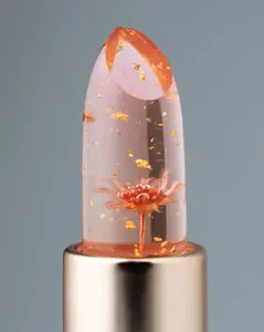 EPILYNX Allergen-Free Color-Changing Lip Gloss - Compact Vegan Cosmetic Balm, Flower-Infused, Squalane-Nourishing, Shimmer Glossy, Hydrating Moisturizer, Gluten-Free, Hypoallergenic, Long-Lasting Care