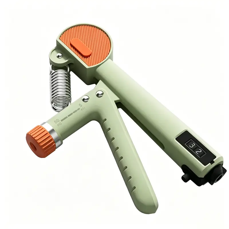 Herringbone Mechanical Hand Gripper, Adjustable Resistance Hand Grip Strengthener, Finger & Forearm Workout Trainer for Hand Rehabilitation Stress Relief