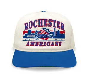 Rochester Americans Snapback: Cream