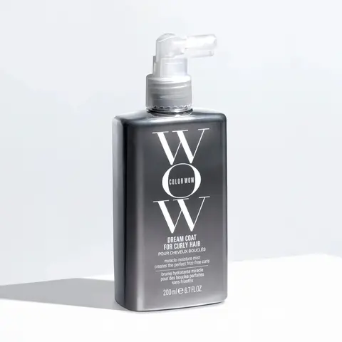 Color Wow Dream Coat for Curly Hair | Anti-Frizz Spray for Wavy Hair, Lightweight Styling Product for Wavy & Curly Hair, Defines Waves, Hydrates & Controls Frizz | Formulated With Hydrolyzed Keratin