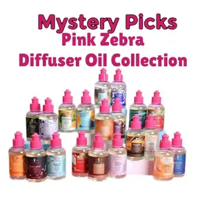Ships 4/21/26 - Pink Zebra - MYSTERY Diffuser Oil - Scent your home with non toxic oil for your diffuser! Fragrance Freshener Aroma Perfume Scented