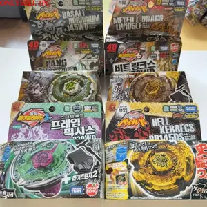 Classic metal constellation Anime Design gyroscope Fight Spinning Tops Original Box BB28 BB43 BB88 BB104 BB105 BB108 BB80 Dragon Pegasis Rock Leone